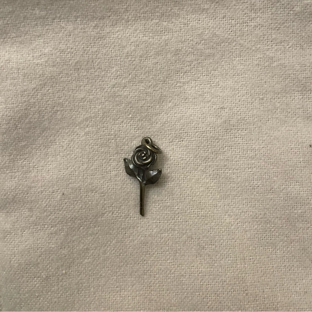 James Avery rose charm